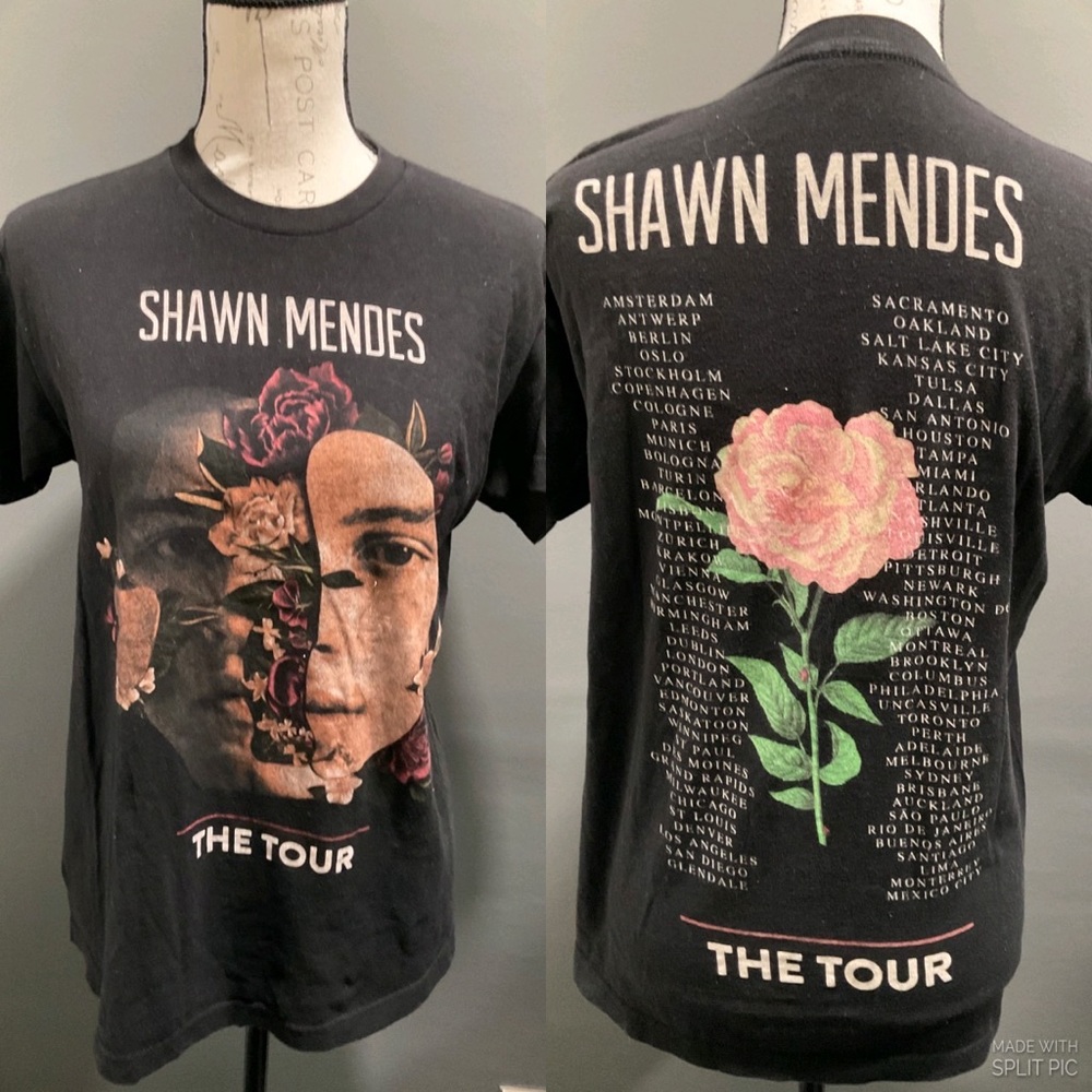 SHAWN MENDES THE‎ TOUR T SHIRT